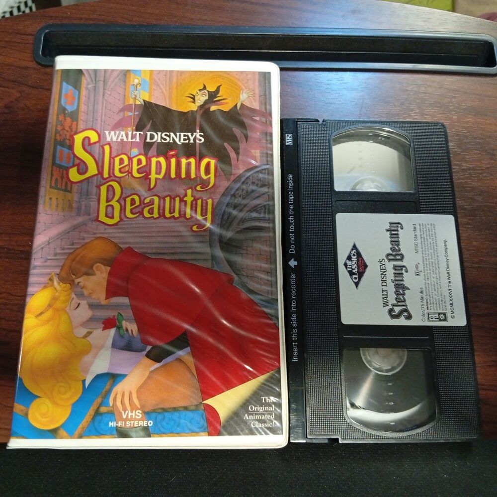 Walt Disney's-Sleeping Beauty (VHS, 1989) Black Diamond - The Classics